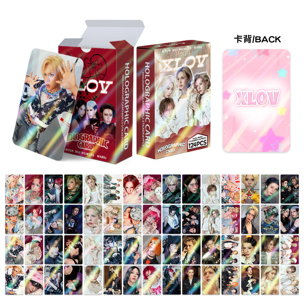 [Po Vjen/ 9 Tetor] XLOV Holographic Lomocards (124pcs)