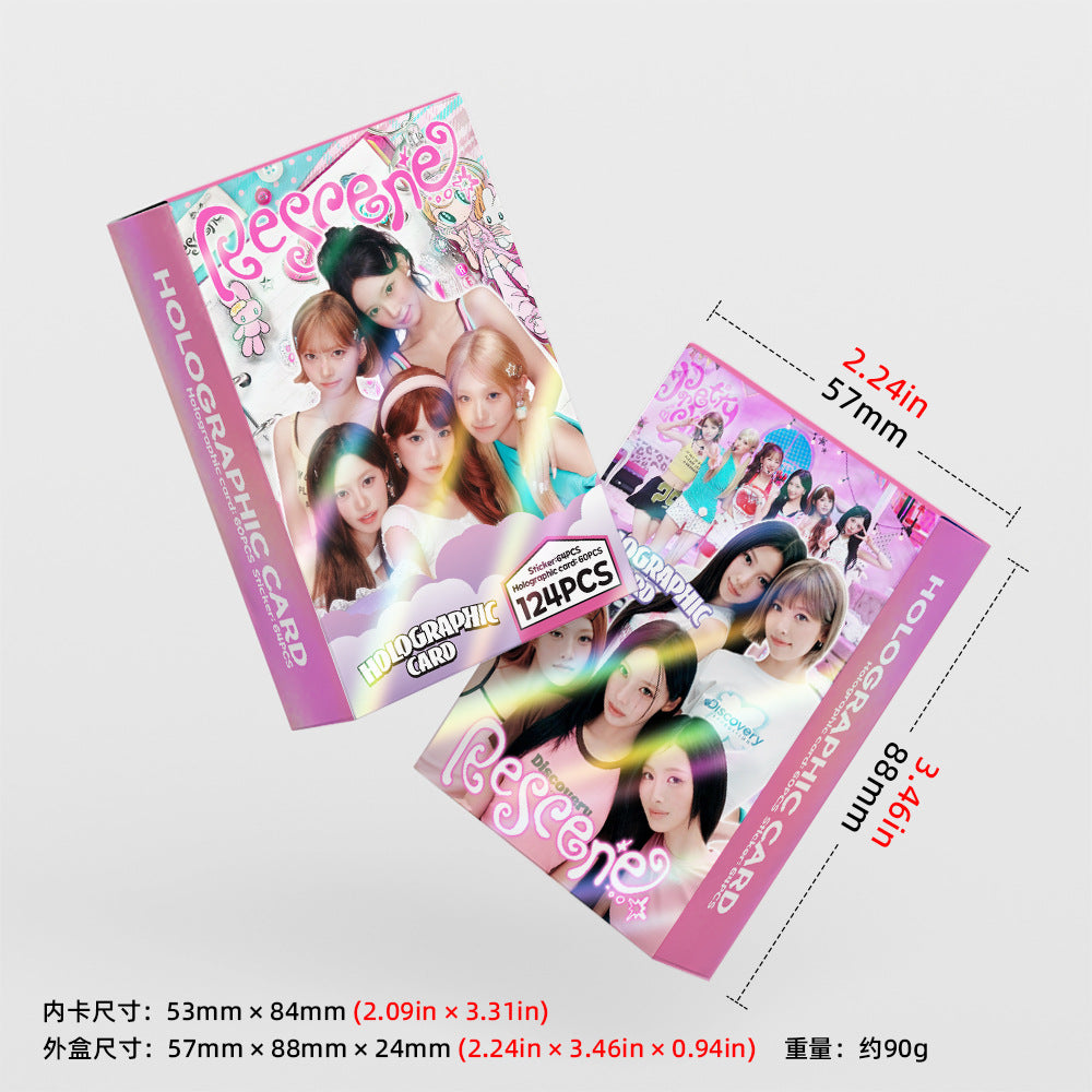 [Në Gjendje] Rescene Holographic Lomocards (124pcs)