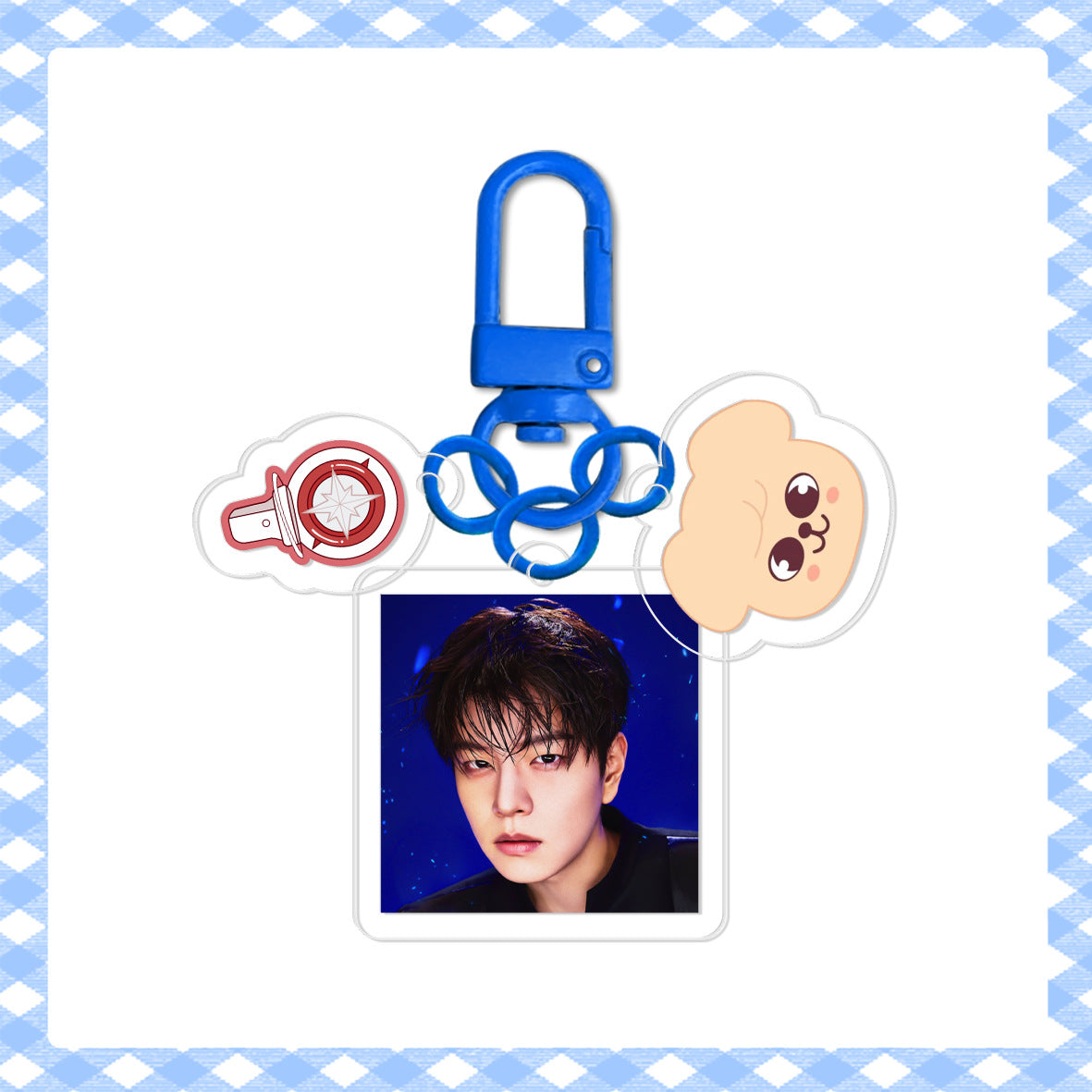 [Në Gjendje] Stray Kids 'Run It' Acrylic Keyring | HD Photo + Charm