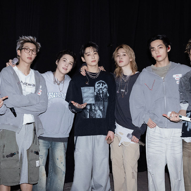[PRE-ORDER] BTS 'ARIRANG' Soft Grey Hoodie