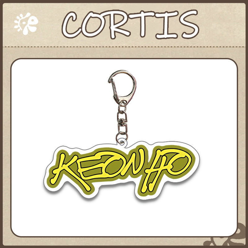 [PRE-ORDER] Cortis Names Acrylic Keyrings