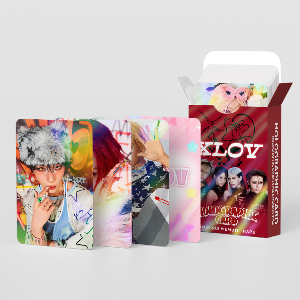 [Po Vjen/ 9 Tetor] XLOV Holographic Lomocards (124pcs)