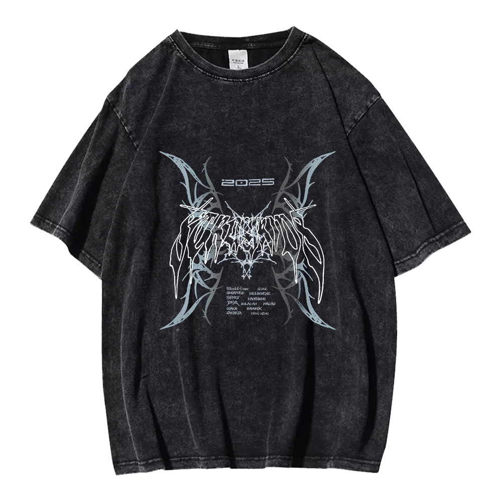 [PRE-ORDER] STRAY KIDS 2025 ATE Tour Washed T-shirts