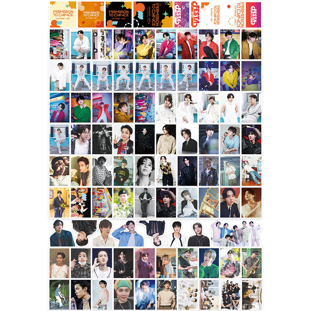 [Në Gjendje] BTS 'Permission To Dance' Sticker Set (95pcs)
