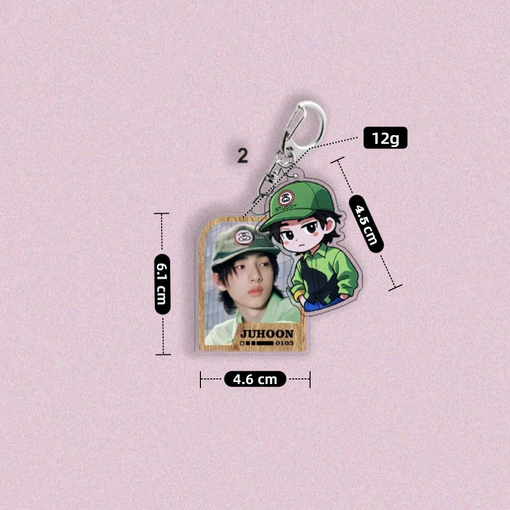 [PRE-ORDER] CORTIS Acrylic Keychain Pendant ver. 2