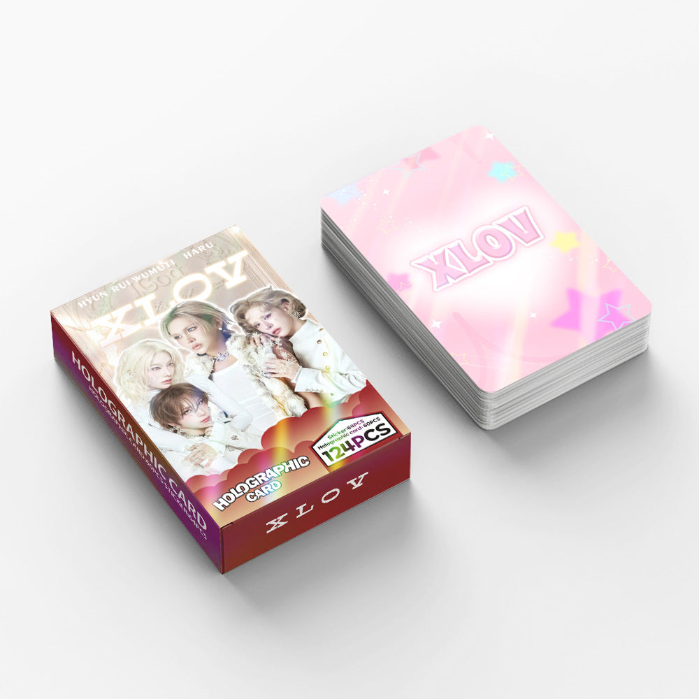 [Po Vjen/ 9 Tetor] XLOV Holographic Lomocards (124pcs)
