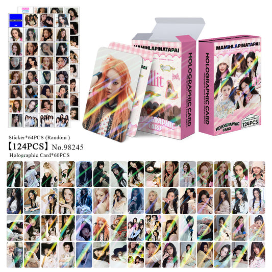 [Në Gjendje] ILLIT lomocards (124pcs) - 98245