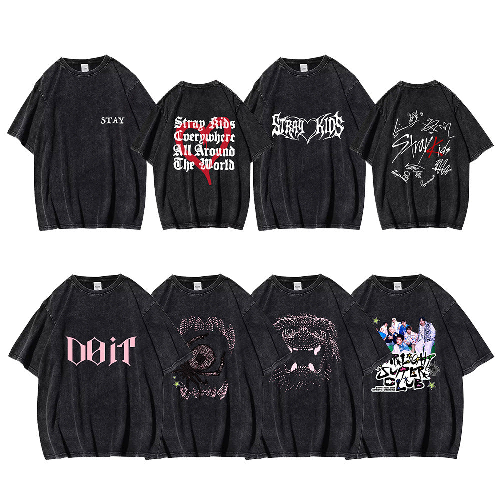 [PRE-ORDER] STRAY KIDS 'Do It' Washed T-shirts