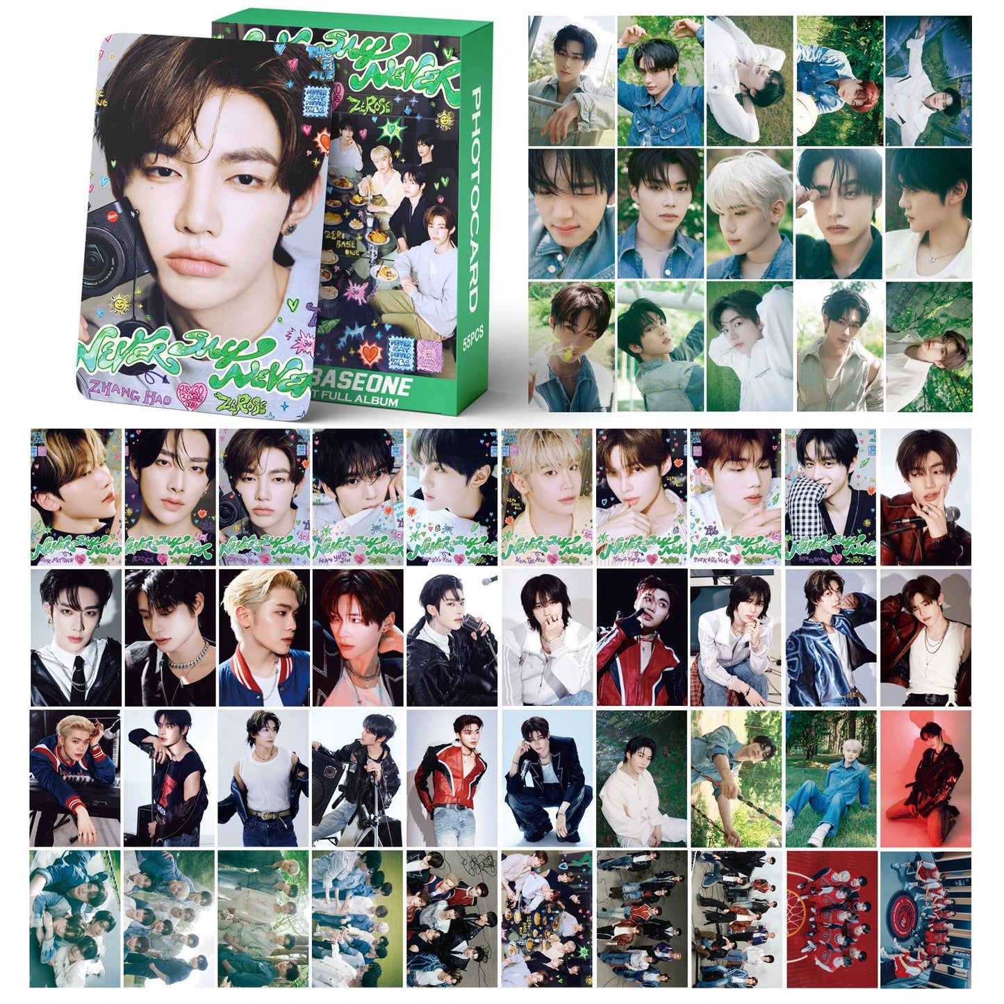 [PRE-ORDER] ZEROBASEONE 'Never Say Never' lomocards (55pcs)