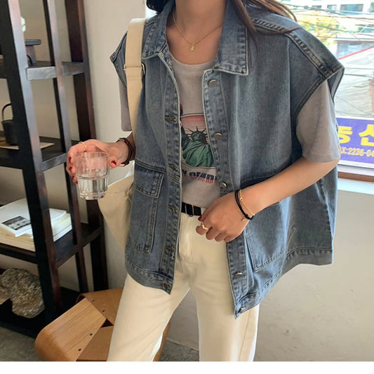 [PRE-ORDER] Denim Vest