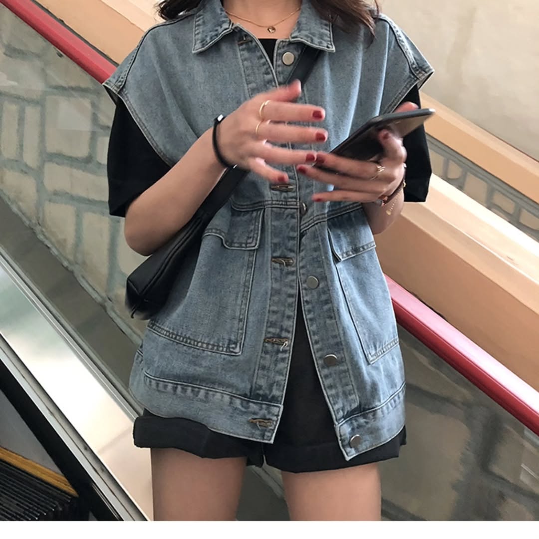 [PRE-ORDER] Denim Vest