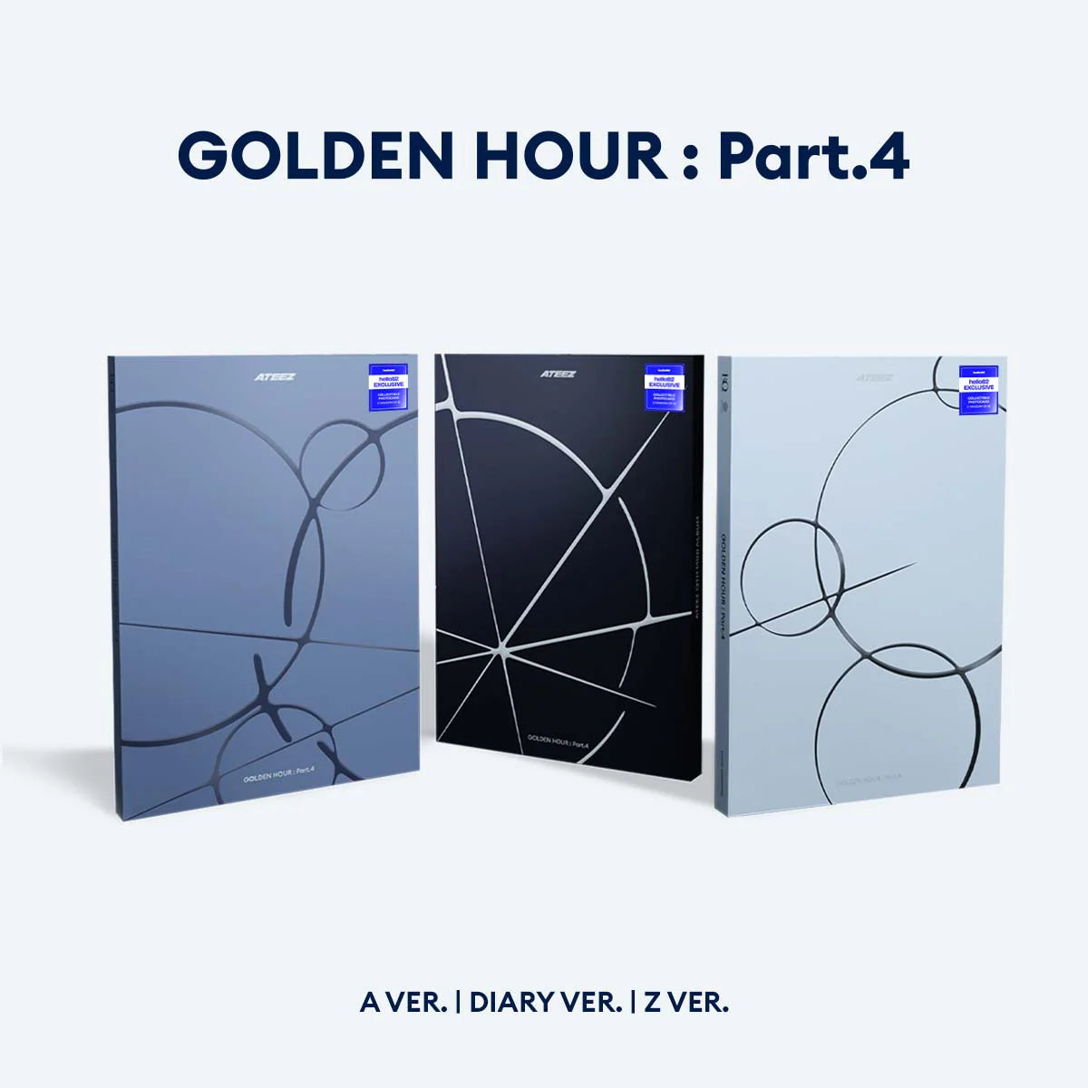 ATEEZ - [GOLDEN HOUR: PART.4] Album RANDOM Ver NO CD ❌