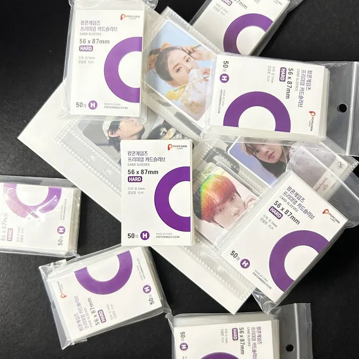 [Në Gjendje] K-pop Photocard super transparent sleeves