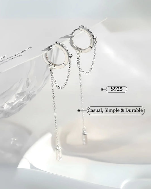 [Pre-order] Elegant S925 Silver Korean-Style Earrings