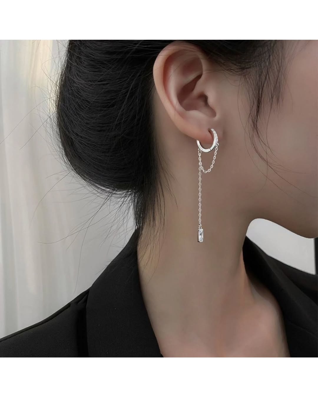 [Pre-order] Elegant S925 Silver Korean-Style Earrings