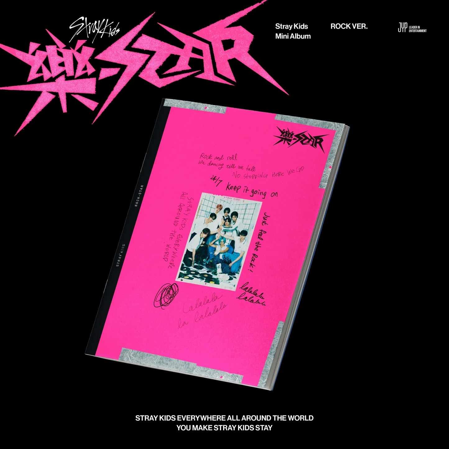 [PRE-ORDER] STRAY KIDS '樂-STAR [ROCK-STAR]' RANDOM Version NO CD ❌