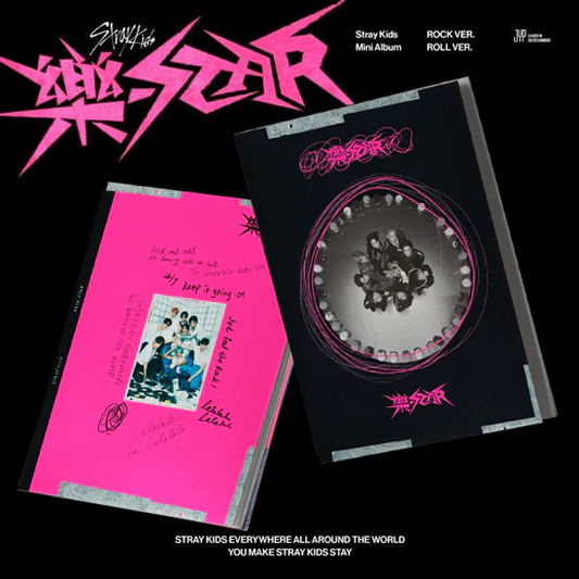 [PRE-ORDER] STRAY KIDS '樂-STAR [ROCK-STAR]' RANDOM Version NO CD ❌