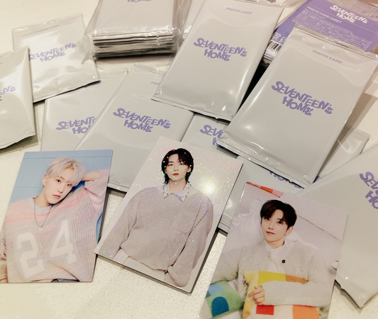 [Në Gjendje] Seventeen – 24 SEVENTEEN’s HOME Official Photo Trading card Japan