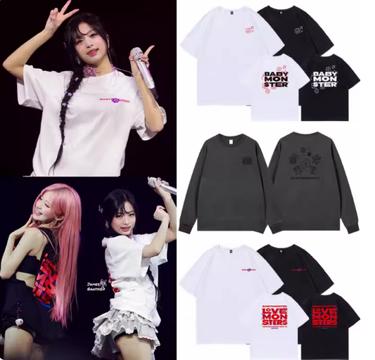 [PRE-ORDER] BABYMONSTER 'Psycho' T-shirts