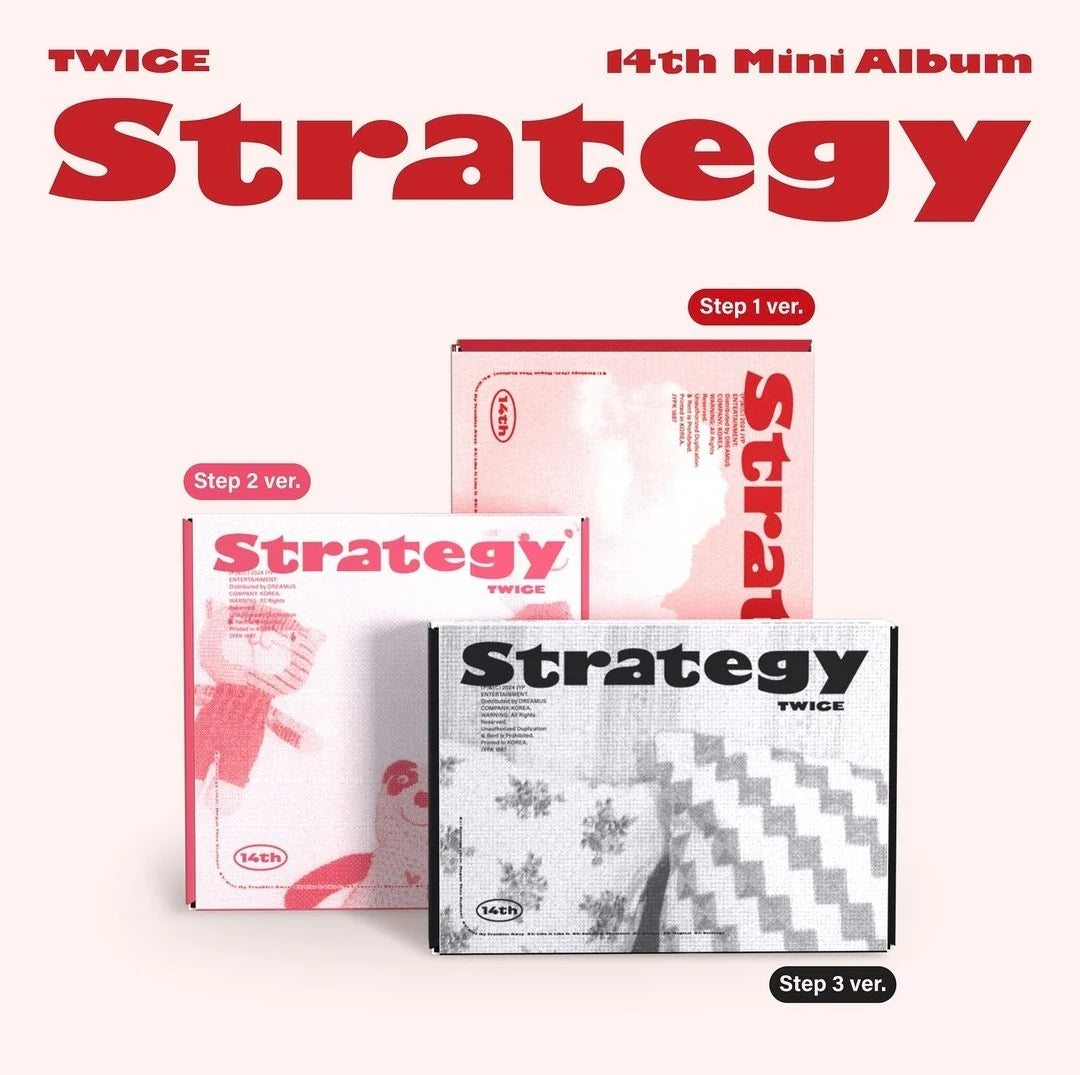 [ON THE WAY] TWICE - 'Strategy' NO CD ❌