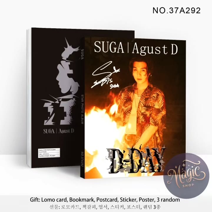 [PRE-ORDER] Agust D 'D-Day' Photo Album