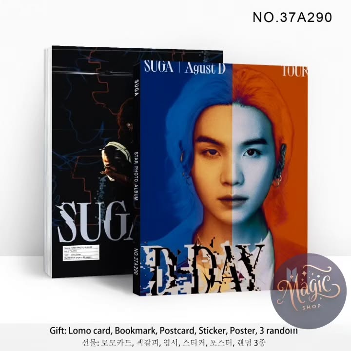 [PRE-ORDER] Agust D 'D-Day' Photo Album