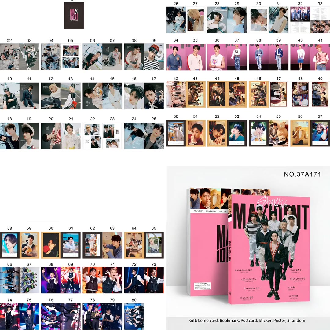 [PRE-ORDER] Stray Kids 'The Sound' 'Maxident' '5-Star'  Photo Album