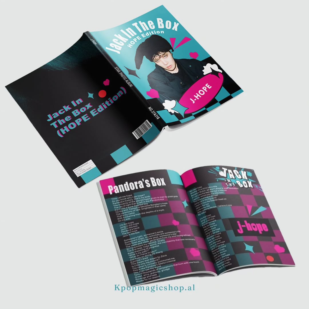 [PRE-ORDER] BTS j-Hope 'Jack In The Box' Photo Album