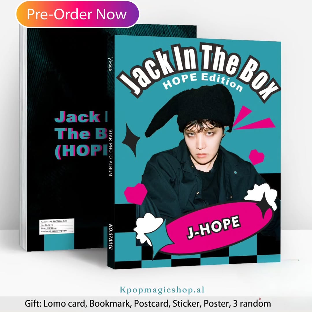[PRE-ORDER] BTS j-Hope 'Jack In The Box' Photo Album