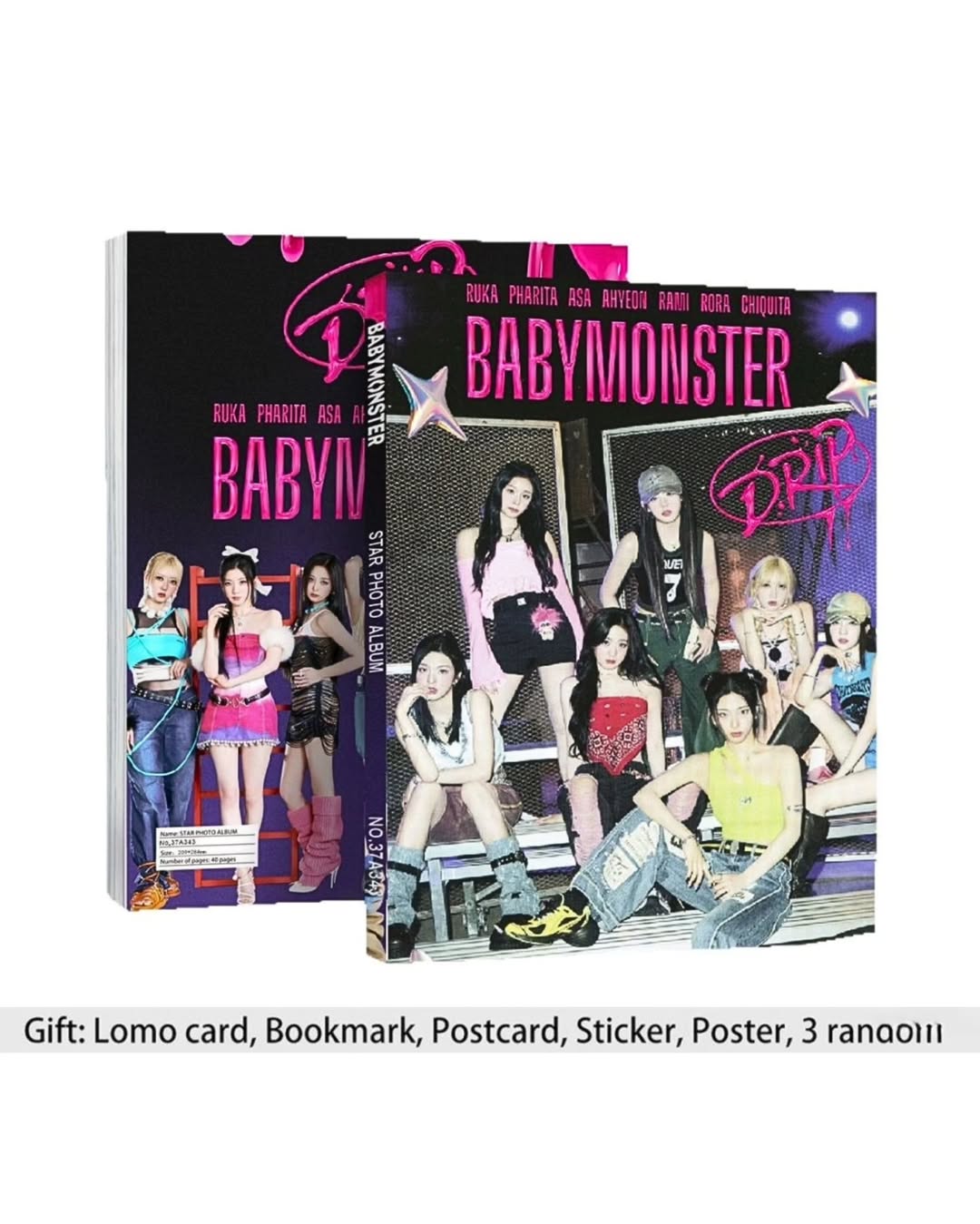 [PRE-ORDER] BABYMONSTER 'Drip' Photo Album