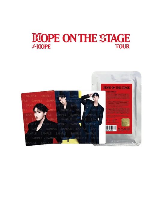 [PRE-ORDER] J-Hope Tour 'HOPE ON THE STAGE' OFFICIAL PhotoCard Set