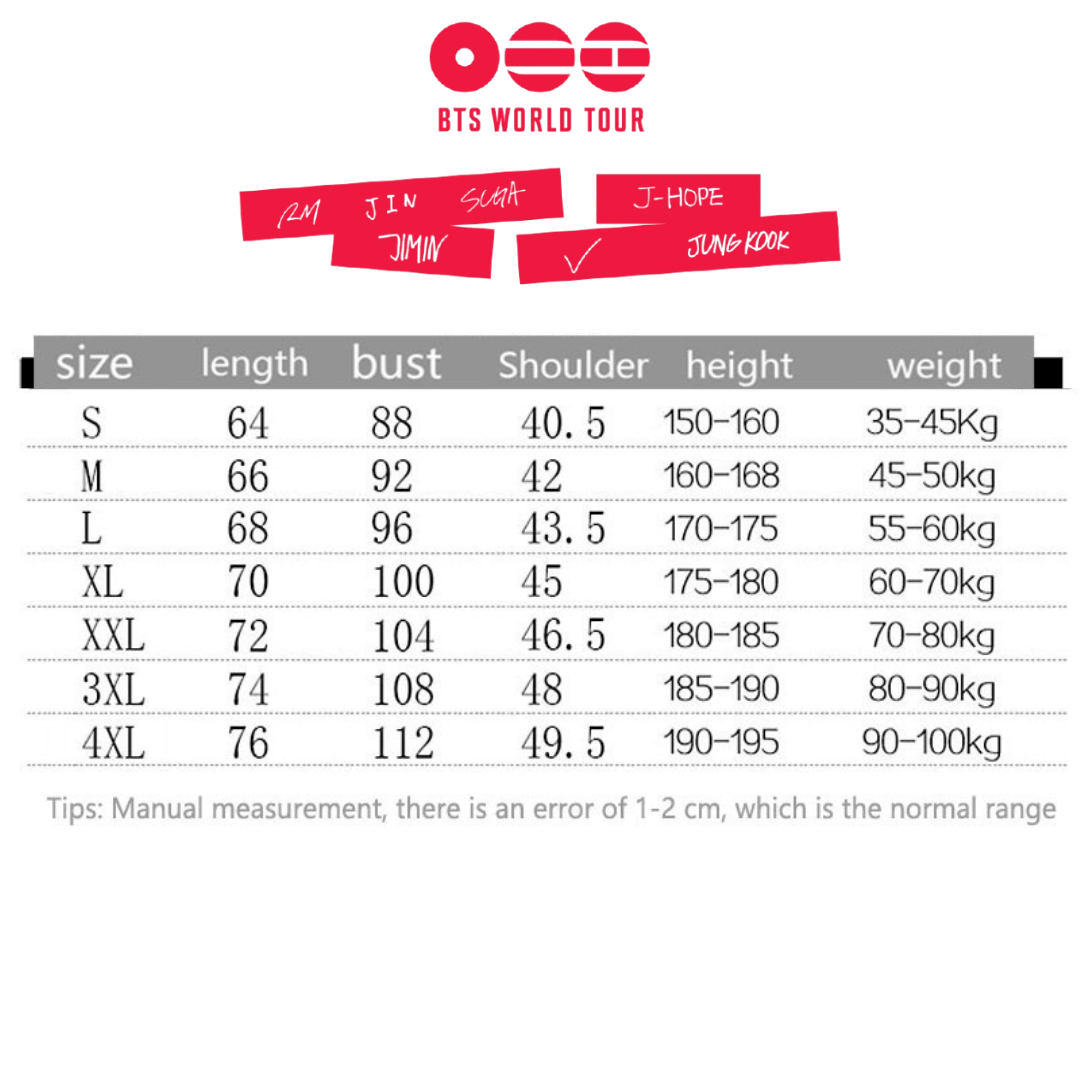 [PRE-ORDER] BTS ARIRANG Jersey | Red & White | ARMY & Manila