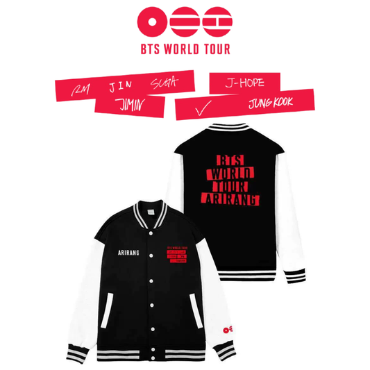[PRE-ORDER] BTS ARIRANG Bomber Jacket