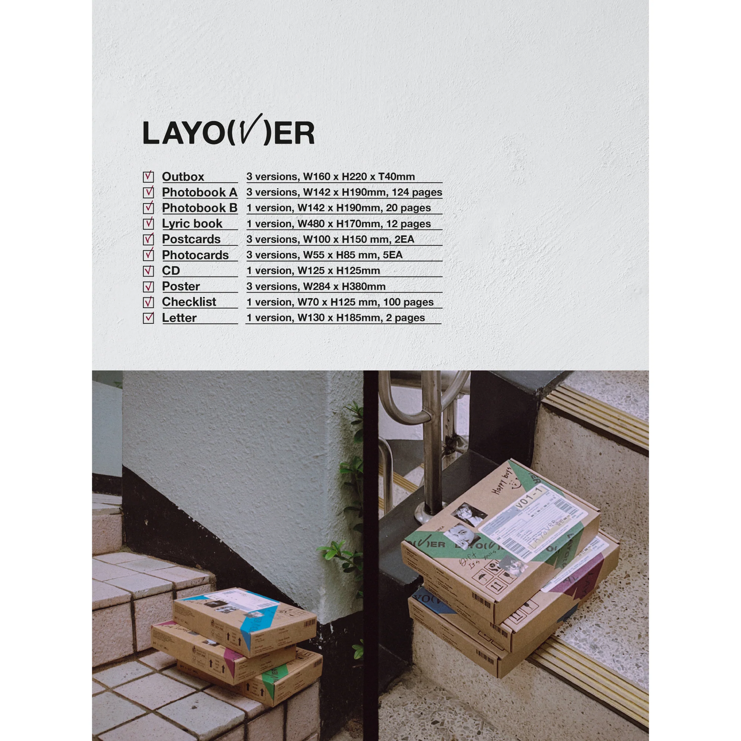 [PRE-ORDER] V (BTS) - [Layover] Solo Album Photobook RANDOM Version NO CD ❌