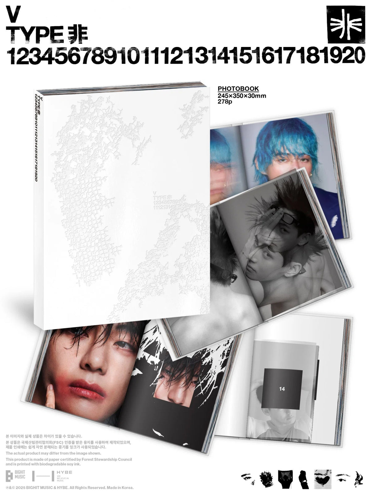 [PRE-ORDER] V - [TYPE 非] OFFICIAL PHOTOBOOK