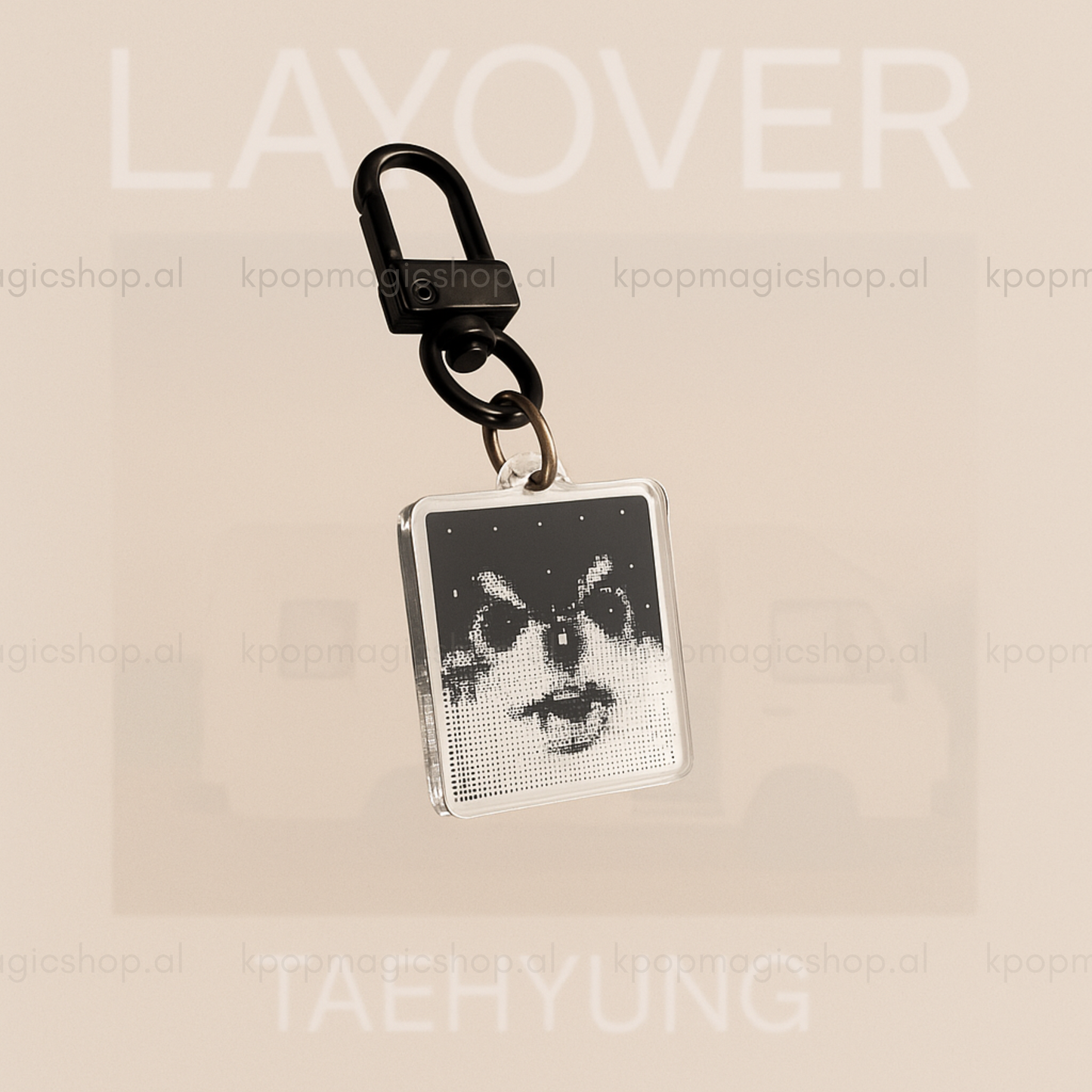 [PRE-ORDER] BTS Taehyung Layover Keyring
