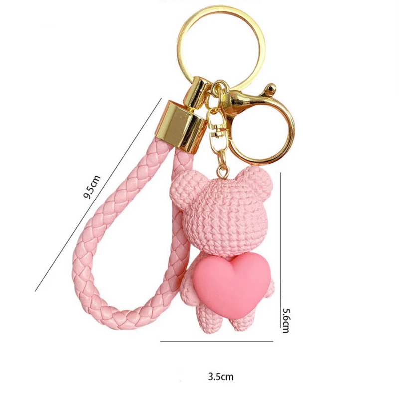 [PRE-ORDER] K-Drama Lovely Runner – Kim Hye Yoon & Byeon Woo-seok Bear Keychain