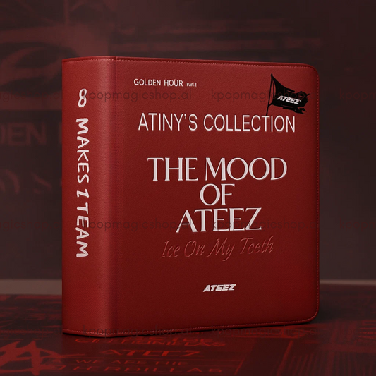 [PRE-ORDER] ATEEZ Atiny's collection red Mini Photocard Binder Series (One-Page-Binder)