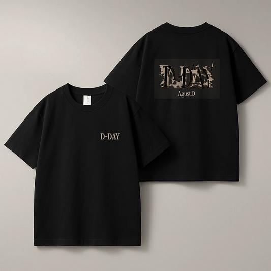 [PRE-ORDER] BTS Agust D 'Road To D-Day' merch T-Shirt