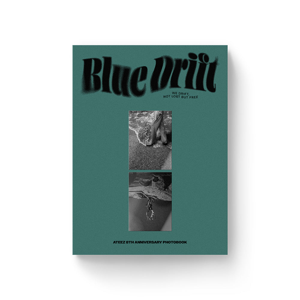 ATEEZ 8th Anniversary Photobook Blue Drift