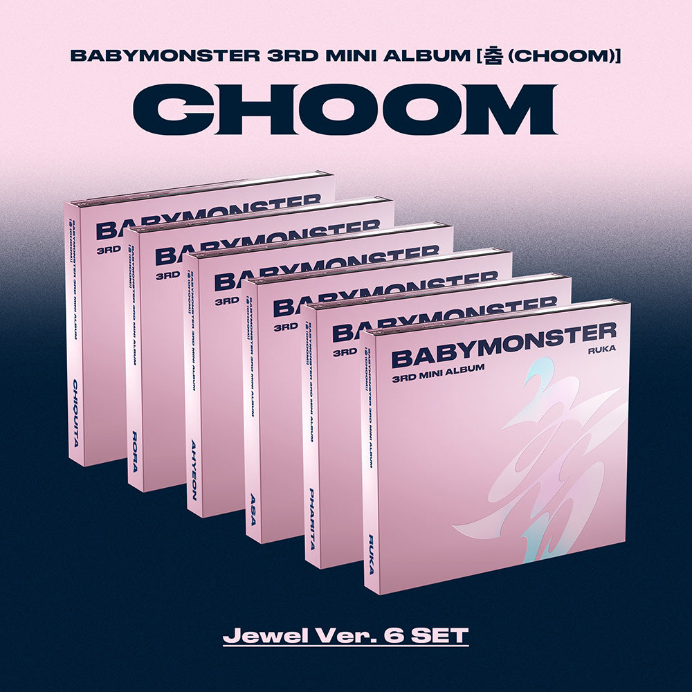 BABYMONSTER CHOOM Jewel Ver. inclusions