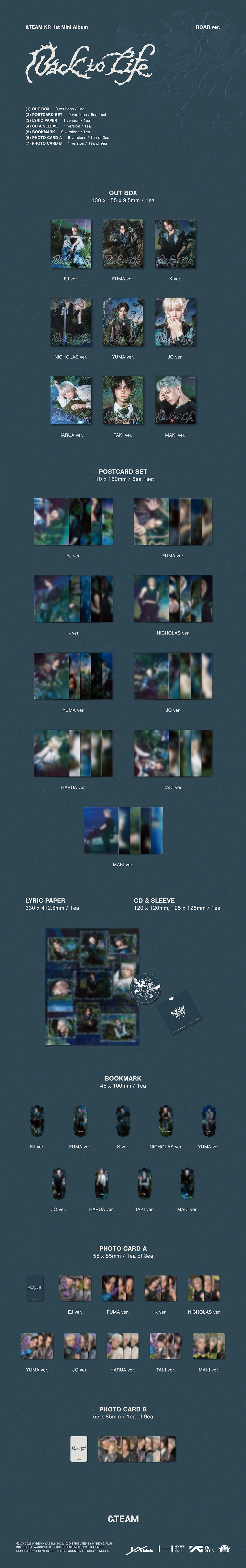 &TEAM Back to Life ROAR Ver. promo