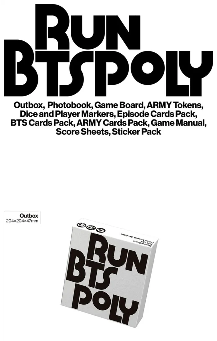 [PRE-ORDER] BTS - OFFICIAL [RUN BTS POLY HIGHLIGHT PACKAGE]