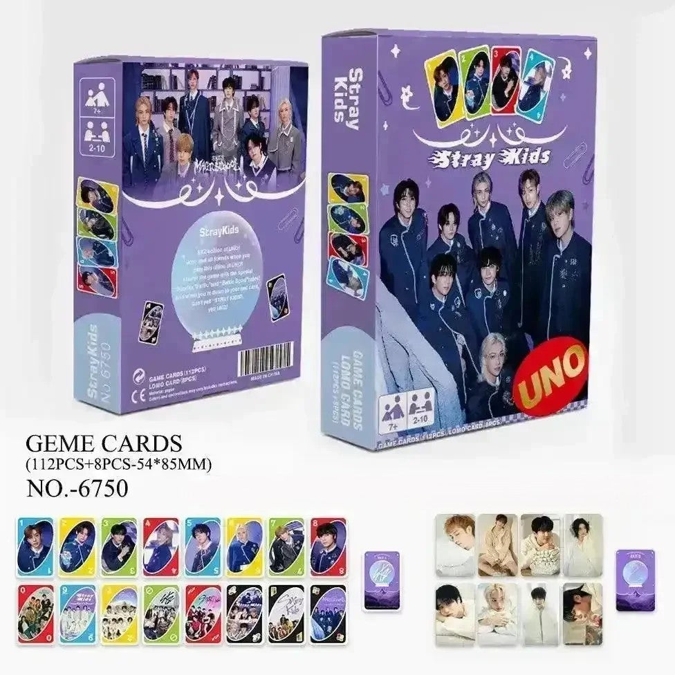 [Në Gjendje] STRAY KIDS UNO Game Card Pack