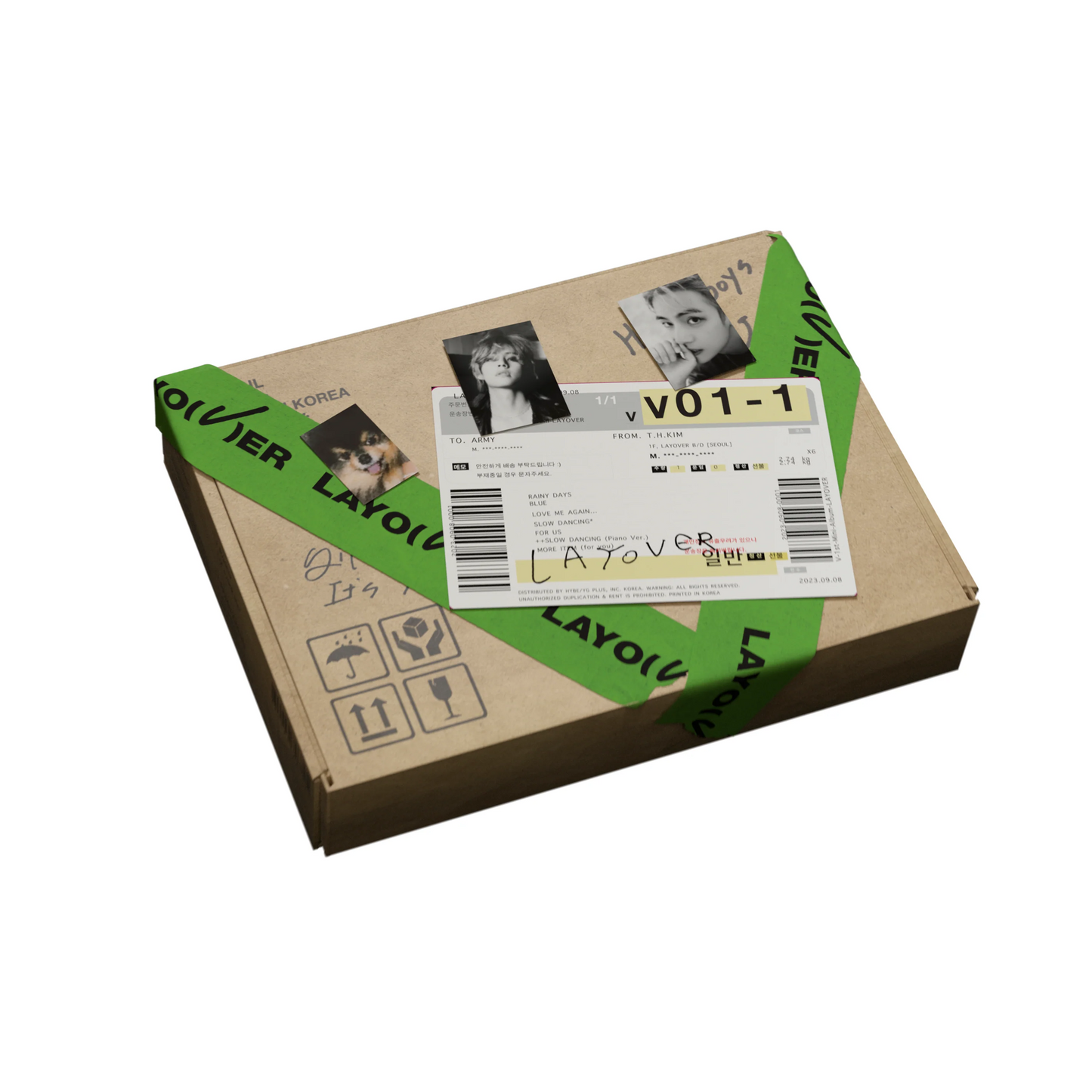 [PRE-ORDER] V (BTS) - [Layover] Solo Album Photobook RANDOM Version NO CD ❌