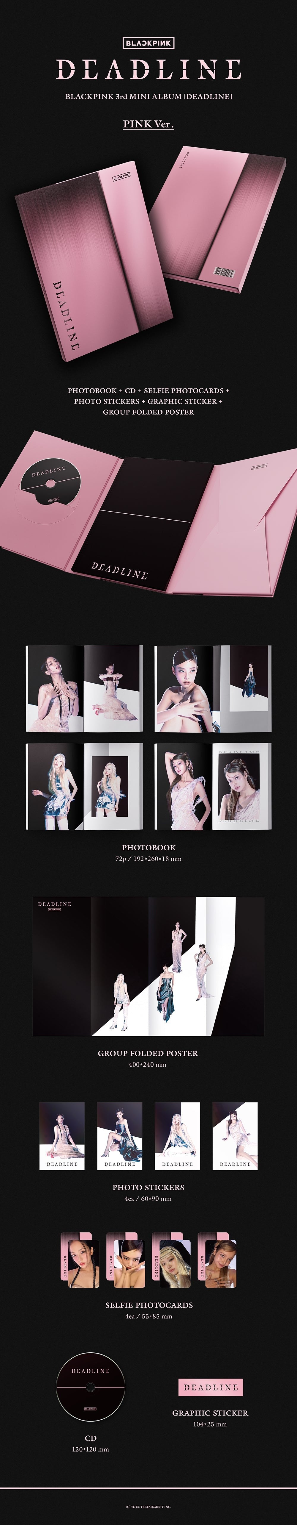 BLACKPINK DEADLINE Pink Ver.