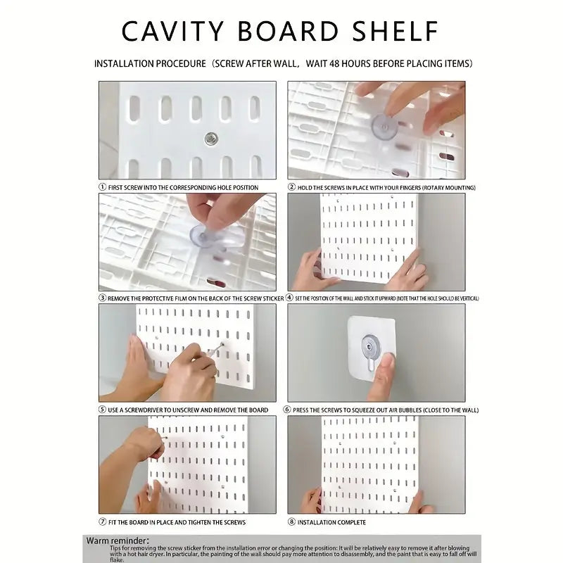 [PRE-ORDER] Acrylic Pegboard Set (28×28cm)