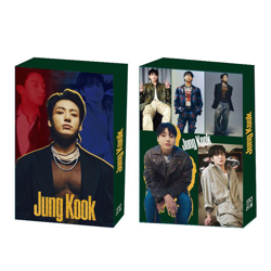 [PRE-ORDER] BTS Jungkook Golden new lomocards (55pcs)