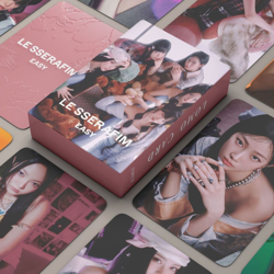 [PRE-ORDER] Le sserafim Easy lomocards (55pcs)