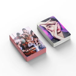 [PRE-ORDER] Le sserafim Easy lomocards (55pcs)